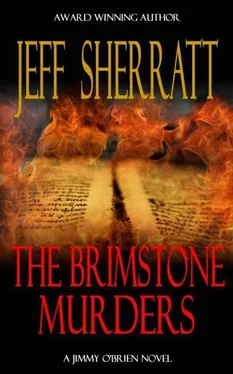Jeff Sherratt The Brimstone Murders обложка книги