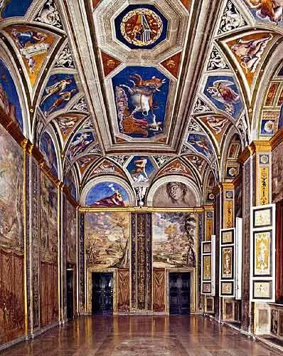 Илл 65 Зал Понтифексов в палатах папы Александра VI Борджиа в Ватиканском - фото 513