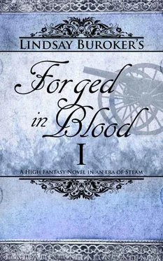Lindsay Buroker Forged in Blood I обложка книги