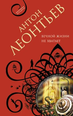 Антон Леонтьев Вечной жизни не хватит обложка книги