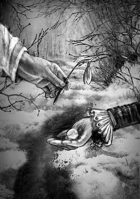 Не отрываясь от книги Филь медленно поднял руку и постучал себя пальцем по - фото 7