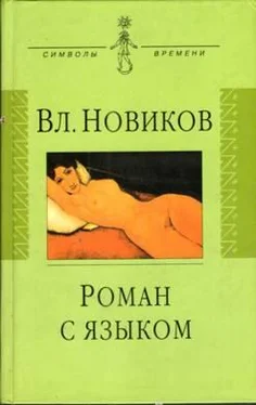 Владимир Новиков Роман с языком, или Сентиментальный дискурс обложка книги