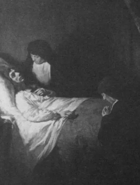 Смерть Мольера Картина работы Э Ренара 1912 Фонтан Мольера в Париже на - фото 31