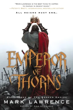 Mark Lawrence Emperor of Thorns обложка книги