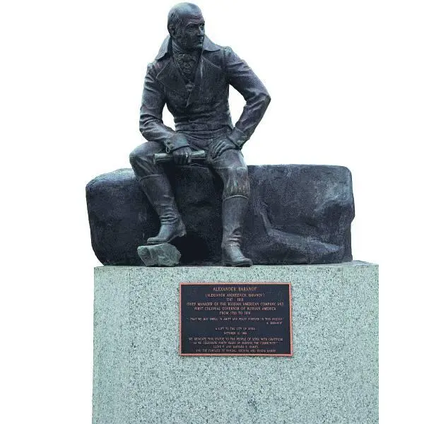 Памятник Баранову на Аляске Ситка В 1815 году Антон Георгиевич Шеффер - фото 19