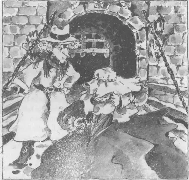 Da flüsterte er Da muß es passiert sein Ganz rechts am Rand der Brücke - фото 36