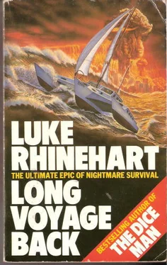 Luke Rhinehart Long Voyage Back обложка книги