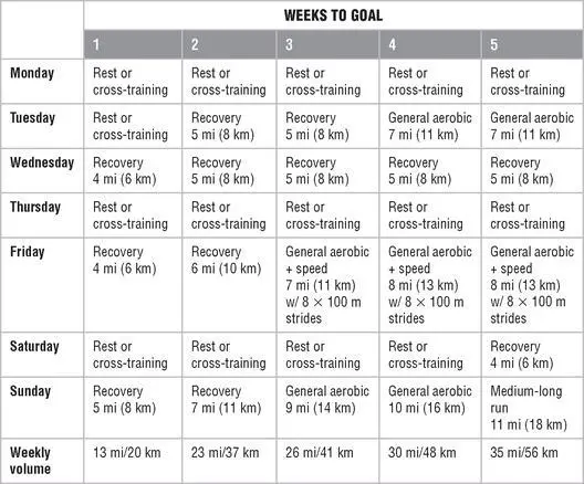 Chapter 9 Marathon Training on 55 to 70 Miles 88 to 113 km per Week This - фото 143