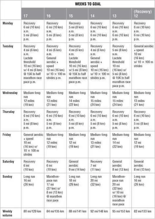 Mesocycle 2 Lactate Threshold Endurance Mesocycle 3 Race Preparation - фото 169