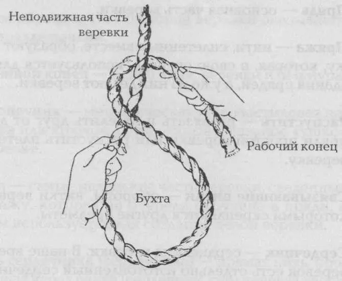 Двойной огибающий виток 1 РАЗЛИЧНЫЕ ВИДЫ УЗЛОВ Рифовый узел - фото 3