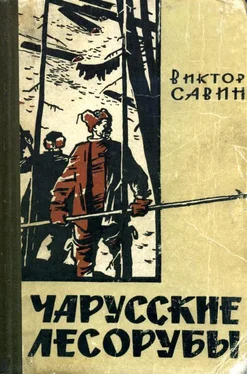 Виктор Савин Чарусские лесорубы обложка книги