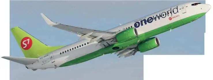 Первый в России самолет с символикой альянса oneworld в который недавно - фото 34