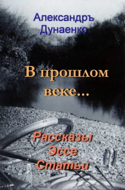 Александръ Дунаенко В прошлом веке… обложка книги