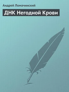 Андрей Ломачинский ДНК Негодной Крови обложка книги