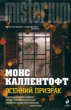 Монс Каллентофт Осенний призрак обложка книги