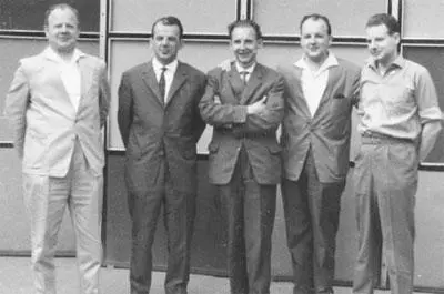 1961 the author second from left finally reunited with his brothers In 17 - фото 41