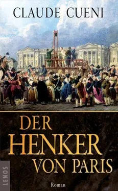 Claude Cueni Der Henker von Paris обложка книги
