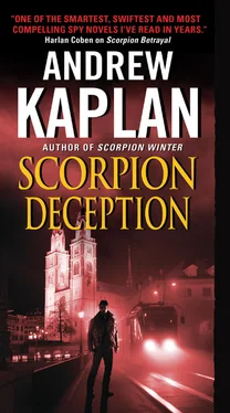 Andrew Kaplan Scorpion Deception обложка книги