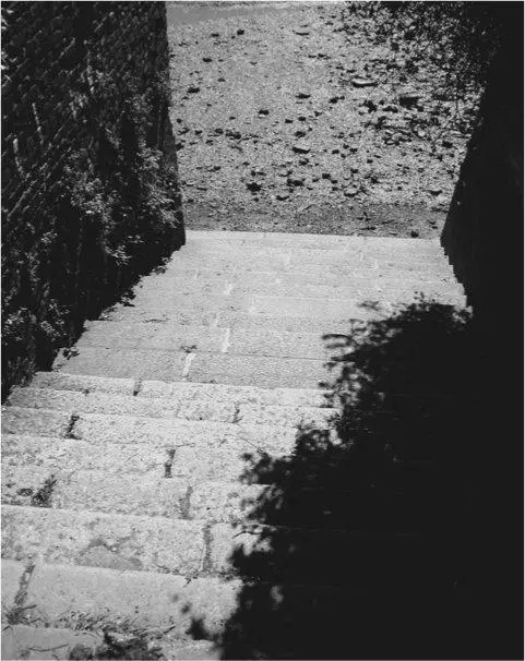 The Bell Steps How many steps are there to the river Four up then twelve down - фото 1