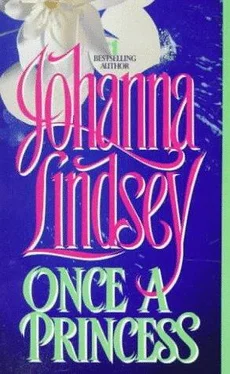 Johanna Lindsey Once a Princess обложка книги