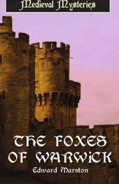 Edward Marston The Foxes of Warwick обложка книги
