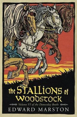 Edward Marston The Stallions of Woodstock обложка книги