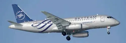 Superjet теперь и в ливрее skyteam В начале марта Аэрофлот ввел в - фото 58