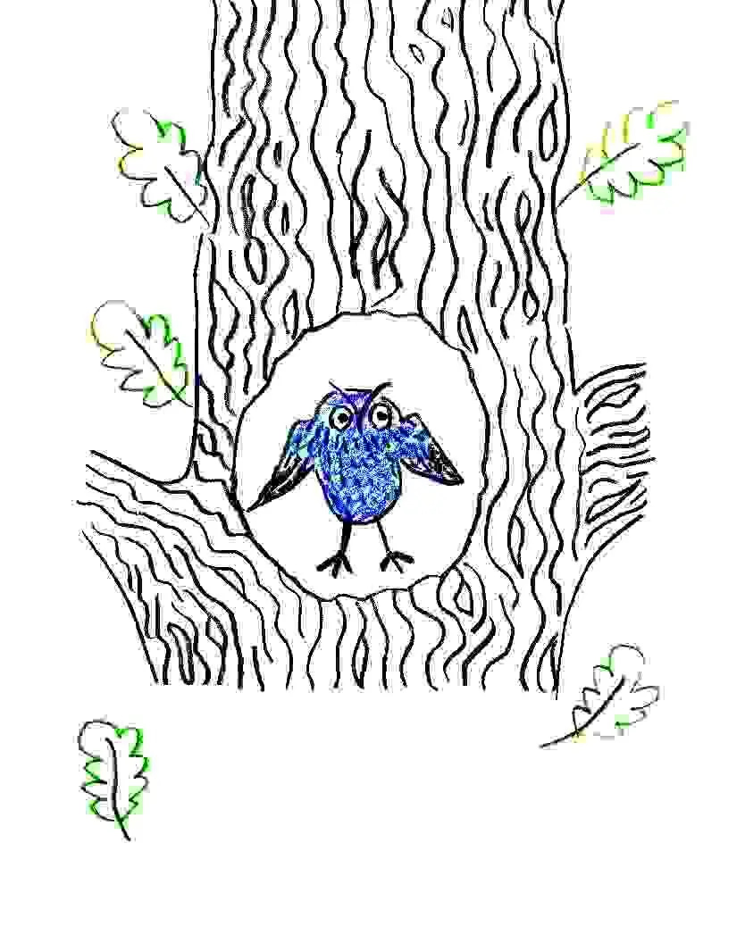 A WISE OLD OWL A wise old owl sat in an oak The more he heard the less he - фото 14