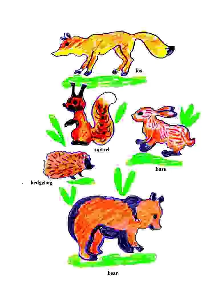 INSECTS A bee is an insect It makes a buzzing sound It buzzes A bee - фото 23