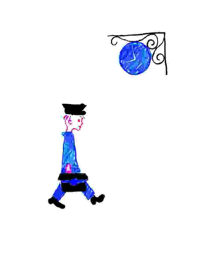 WHAT TIME IS IT NOW The clock says ten Youd be late again Hurry rush - фото 85