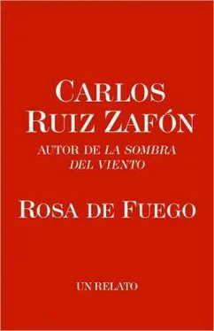 Carlos Zafón Rosa de fuego обложка книги