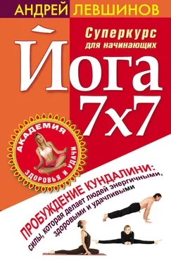 Андрей Левшинов Йога 7x7. Суперкурс для начинающих обложка книги