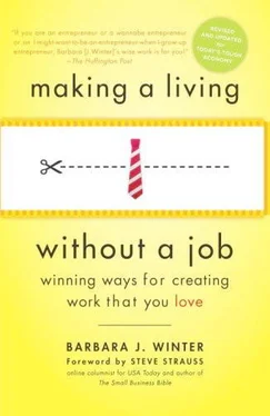 Barbara Winter Making a Living Without a Job обложка книги