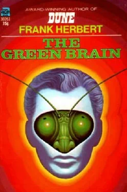 Frank Herbert The Green Brain обложка книги