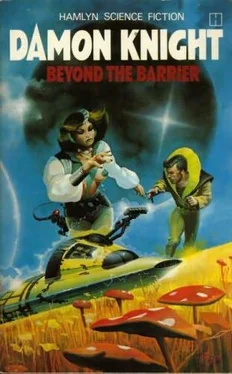 Damon Knight Beyond the Barrier обложка книги