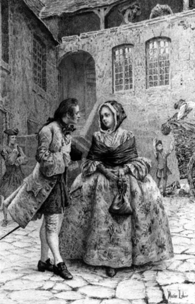 Иллюстрация к роману История кавалера де Грие Художник М Лелуар Чем же - фото 14