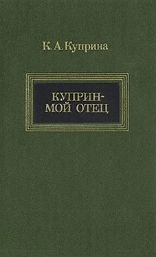 Ксения Куприна Куприн — мой отец обложка книги