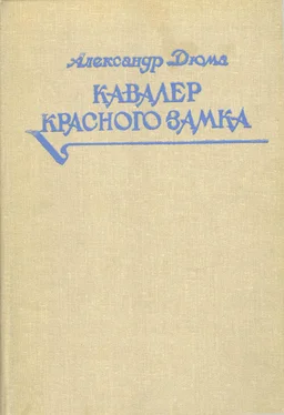 Александр Дюма Кавалер Красного замка обложка книги