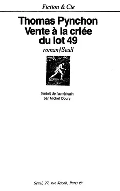 Thomas Pynchon Vente à la criée du lot 49 обложка книги