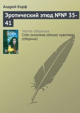Андрей Корф Эротический этюд №№ 35-41 обложка книги