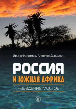 Аполлон Давидсон Россия и Южная Африка: наведение мостов обложка книги