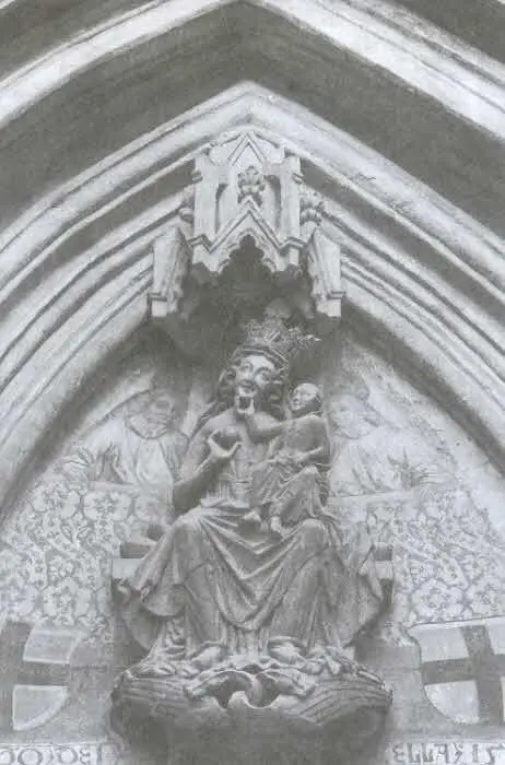 Покровительница Тевтонского ордена Пресвятая Дева Мария с тимпана орденского - фото 2