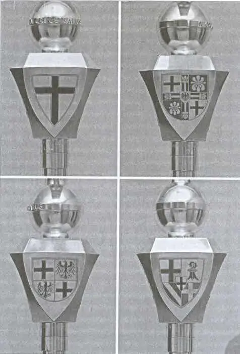 Четыре грани навершия посоха верховного магистра Тевтонского ордена Папа - фото 5