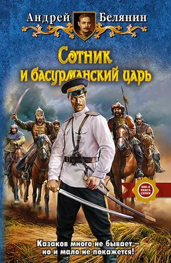 Андрей Белянин Сотник и басурманский царь обложка книги