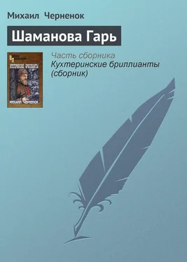 Михаил Черненок Шаманова Гарь обложка книги