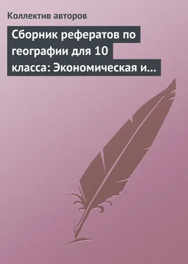 Коллектив авторов Сборник рефератов по географии для 10 класса: Экономическая и социальная география мира обложка книги