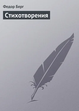 Федор Берг Стихотворения обложка книги