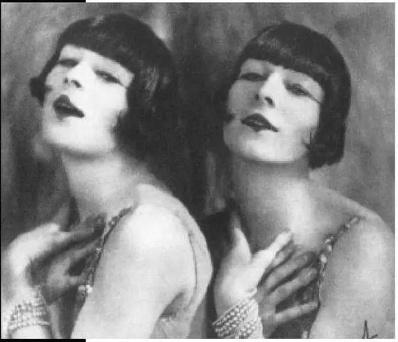 The Rocky Twins impersonating the international stars the Dolly Sisters 1930 - фото 157