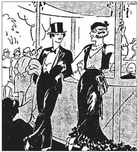 Lustige Blätter 1932 Left figure Careful Im not a man Right Thats - фото 164