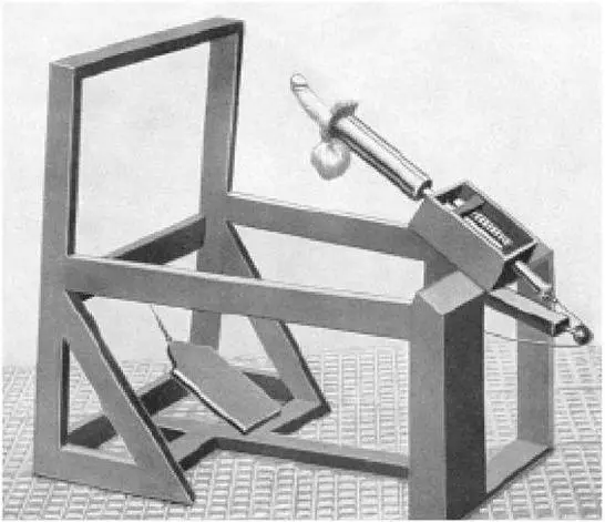Pedaldriven female masturbation machine manufactured in Dresden 1926 In a - фото 213